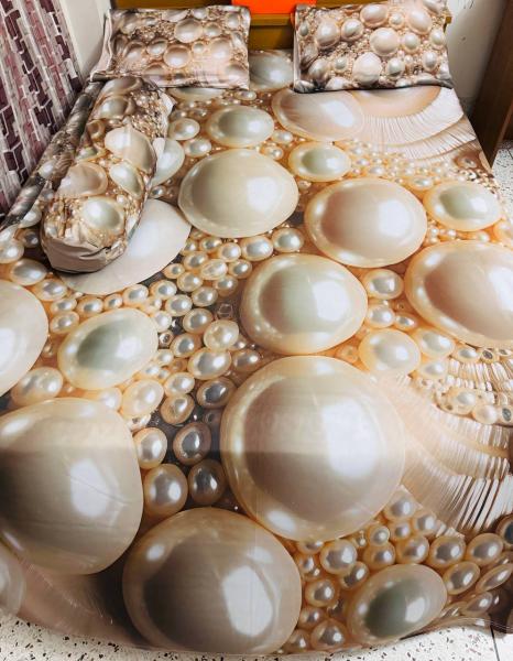 China Premium 3D Design Bed Sheet