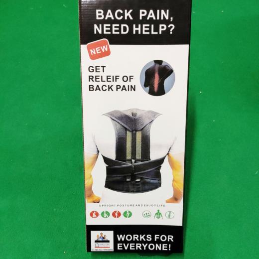 Back Support Belt with Fully Adjustable Straps Relief Lower & Upper Back Pain