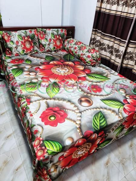 China Premium 3D Design Bed Sheet