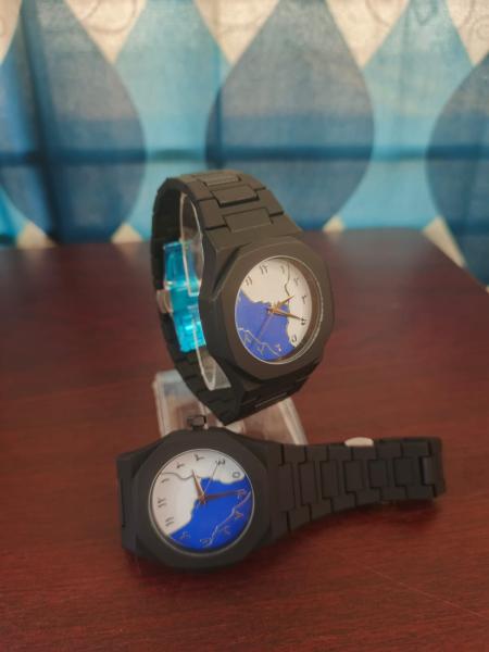 Aura watch 2025 New Arabic Aura Watch Black Modern Creative Design ( Black)